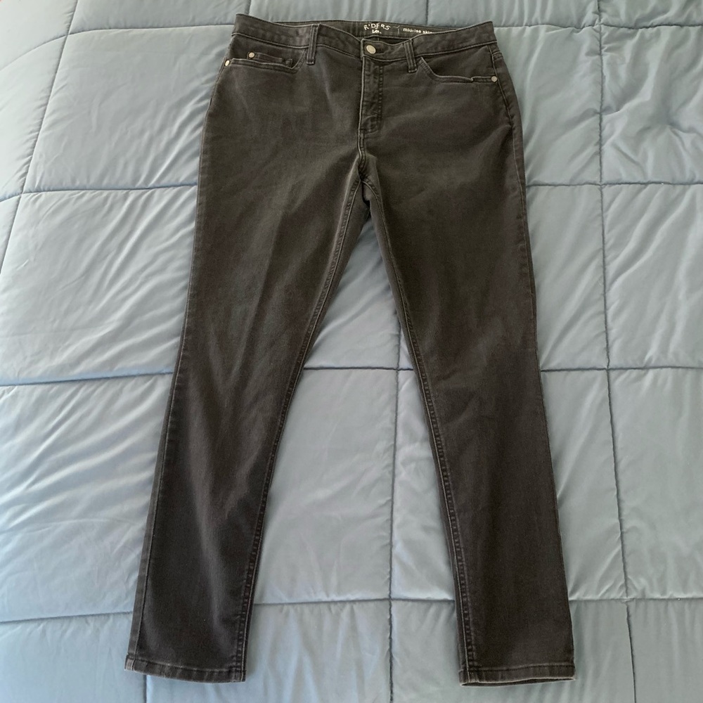Lee Riders Black Skinny Jeans - Picture 2 of 7